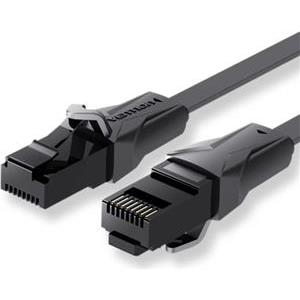 Vention Flat CAT.6 UTP Patch Cord Cable 15M Black