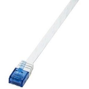 U/UTP prespojni kabel Cat.6 PVC Cu AWG32 plosnati, bijeli, 20,0 m