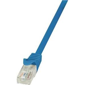 U/UTP prespojni kabel Cat.5e PVC CCA AWG26, plavi, 3,0m