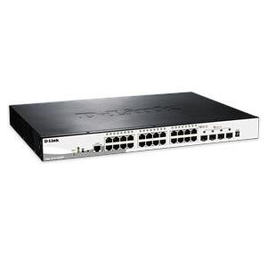 D-Link DGS-1510-28XMP 24 x 10/100/1000 (PoE+) + 4 x 10 Gigabit SFP+