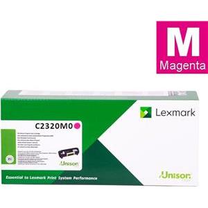 Toner Lexmark C2320M0 magenta 1k