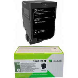 Toner Lexmark 74C2HKE black