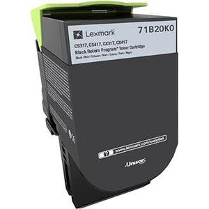 Toner Lexmark 71B20K0 black 3k