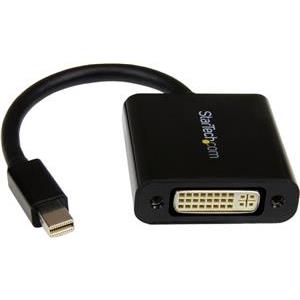 StarTech.com Mini DisplayPort to DVI Adapter - 1920x1200 - 1080p - Dongle - Monitor Adapter - Mini DisplayPort Adapter - Mini DP to DVI (MDP2DVI3) - DVI adapter - 17 cm