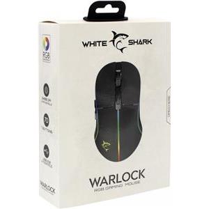 WHITE SHARK RGB gaming miš GM-5010 WARLOCK crni 6400dpi