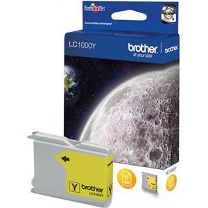 Brother LC1000Y - yellow - original - ink cartridge