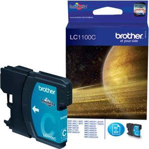 Brother LC1100C - cyan - original - ink cartridge