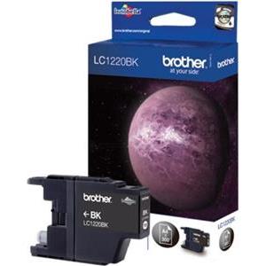 Brother LC1220BK - black - original - ink cartridge