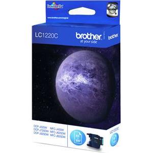 Brother LC1220C - cyan - original - ink cartridge