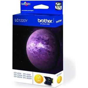 Brother LC1220Y - yellow - original - ink cartridge