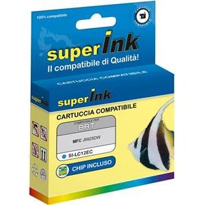 Brother LC12EC - XL Capacity - cyan - original - ink cartridge