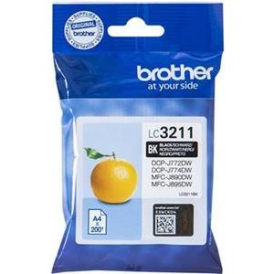 Brother LC3211BK - black - original - ink cartridge