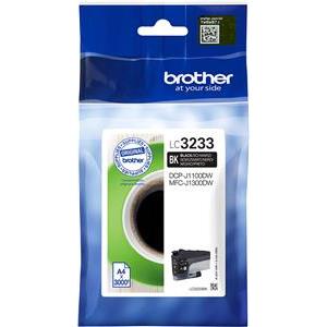 Brother LC3233BK - black - original - print cartridge