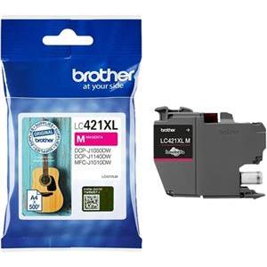 Brother LC421XLM - High Yield - magenta - original - ink cartridge