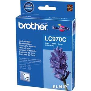 Brother LC970C - cyan - original - ink cartridge