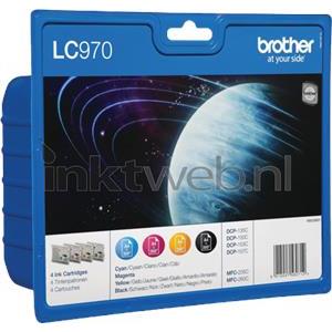 Brother LC970Y - yellow - original - ink cartridge