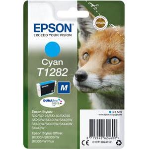 Epson T1282 - M size - cyan - original - ink cartridge