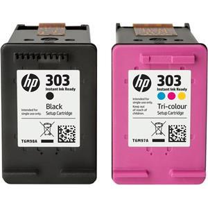 HP 303 - color (cyan, magenta, yellow) - original - ink cartridge