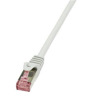 LogiLink PrimeLine - patch cable - 7.5 m - gray