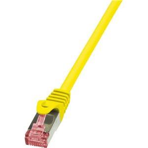 LogiLink PrimeLine - patch cable - 50 cm - yellow