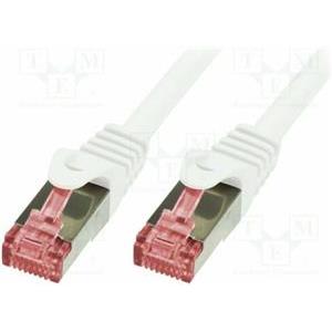 LogiLink PrimeLine - patch cable - 5 m - white