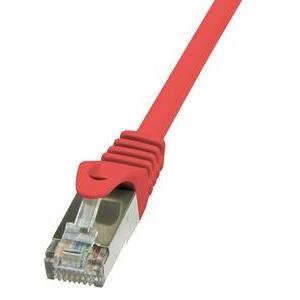 LogiLink PrimeLine - patch cable - 3 m - red