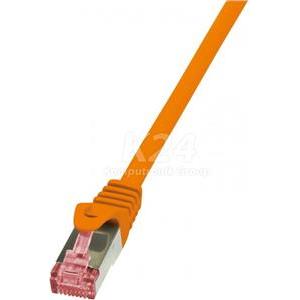 LogiLink PrimeLine - patch cable - 1 m - orange