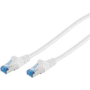 Patchkabel CAT6a RJ45 S/FTP 7,5m White