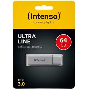 STICK 64GB USB 3.0 Intenso Ultra Line Silver