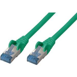 Patchkabel CAT6a RJ45 S/FTP 0,5m Green