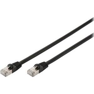 DIGITUS Professional patch cable - 50 cm - black