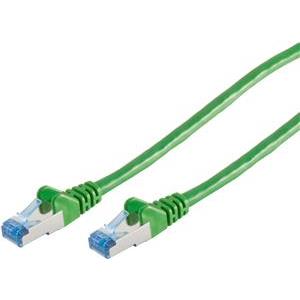 Patchkabel CAT6a RJ45 S/FTP 0,25m Green