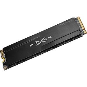 Silicon Power XD80 512GB M.2 2280 PCIe Gen3x4 & NVMe 1.3, Heatsink, SLC & DRAM Cache, R/W: 3400/3000MB/s