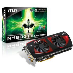 Grafička kartica MSI N480GTX Lightning,1536MB,TWIN FROZ