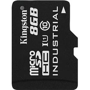 Kingston Industrial - flash memory card - 8 GB - microSDHC UHS-I