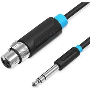 Vention 6.5mm Male to XLR Female Audio Cable 2M Black