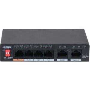 Dahua DOD Switch 6 Gigabit port 4 PoE, PFS3006-4GT-60-V2