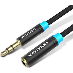 Vention Cotton Braided 3.5mm Audio Extension Cable 5M Black