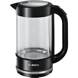 Bosch TWK70B03 Wasserkocher 2.200W 1.7 Liter glas / black