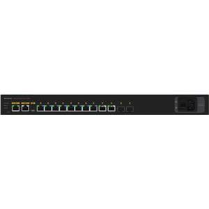 Netgear AV Line M4250-10G2XF-PoE+ 10x GB-LAN (8 PoE+) / 2x 10Gb SFP+ / Rack / PoE+ (240 W)