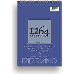 Blok Fabriano 1264 watercolour 21x29,7 (A4) 300g 30L spiralni top side 19100649