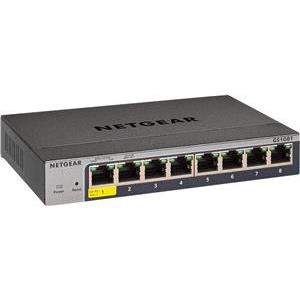 Netgear GS108Tv3 Smart Managed Pro Switch 8-Port MetallgehĂ¤use mit Insight Cloud Aktivierung