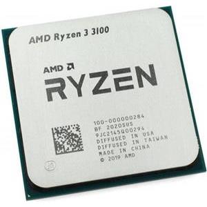 AMD Ryzen 3 3100 tray (4x 3.6 GHz) 16MB Sockel AM4 ohne LĂĽfter