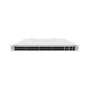 Mikrotik Cloud Router Switch CRS354-48G-4S+2Q+RM, 48×G-LAN RJ45, 4×10G SFP+, 2×40G QSFP+, RouterOS L5, 1U rackmount , Dual redundant PSU