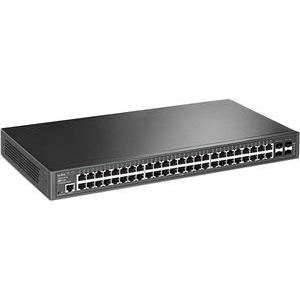 TP-Link T2600G-52TS JetStream 48-port Gigabit L2 upravljiv preklopnik (Switch), 48×10/100/1000M RJ45 ports, 4×SFP Gigabit, 1U 19