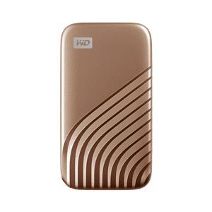 WD My Passport SSD 2TB, USB-C 3.2 gold