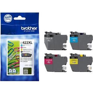 Brother LC422XL - 4-pack - black, yellow, cyan, magenta - original - ink cartridge