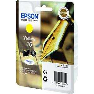 Epson 16 - yellow - original - ink cartridge