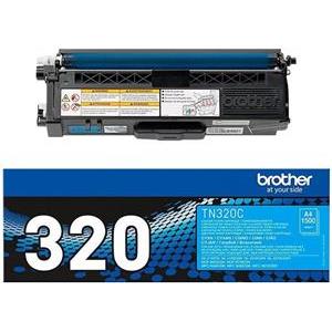 Brother TN320C - cyan - original - toner cartridge