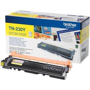 Brother TN230Y - yellow - original - toner cartridge